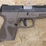 Taurus G2C 9mm Police Trade-In Pistol with Tan Frame (Magazine Not Included)
