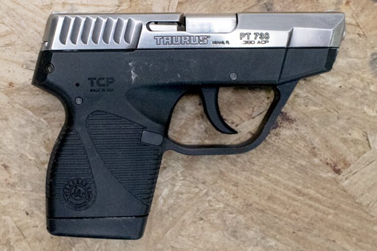 Taurus TCP PT 738 380 ACP Police Trade-in Pistol