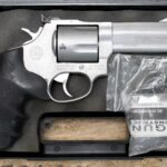 Taurus Tracker 44 Magnum Police Trade-In Stainless Revolver with Hogue Grips and Case