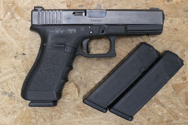 Glock 17 Gen3 9mm Police Trade-In Pistol with Three Magazines