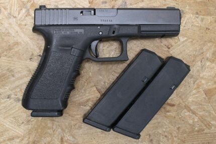 Glock 17 9mm Police Trade-In Pistol with Three Magazines