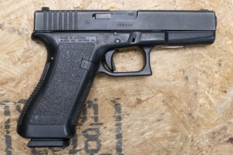 Glock 22 Gen2 40 S&W Police Trade-In Pistol with Custom Back Plate