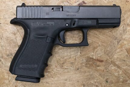 Glock 23 Gen4 40 S&W Police Trade-In Pistol with Finger Grooves