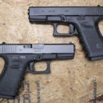 Glock 19 Gen3 9mm Police Trade-In Pistols with Finger Grooved Grip and Accessory Rail