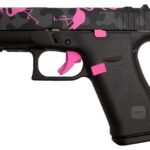 Glock 43X MOS 9mm Miami Mingo Limited Edition Pistol with Pink Flamingo Finish