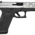 Glock 45 Compact Crossover 9mm Pistol with Gray Battle Worn Flag Cerakote Finish