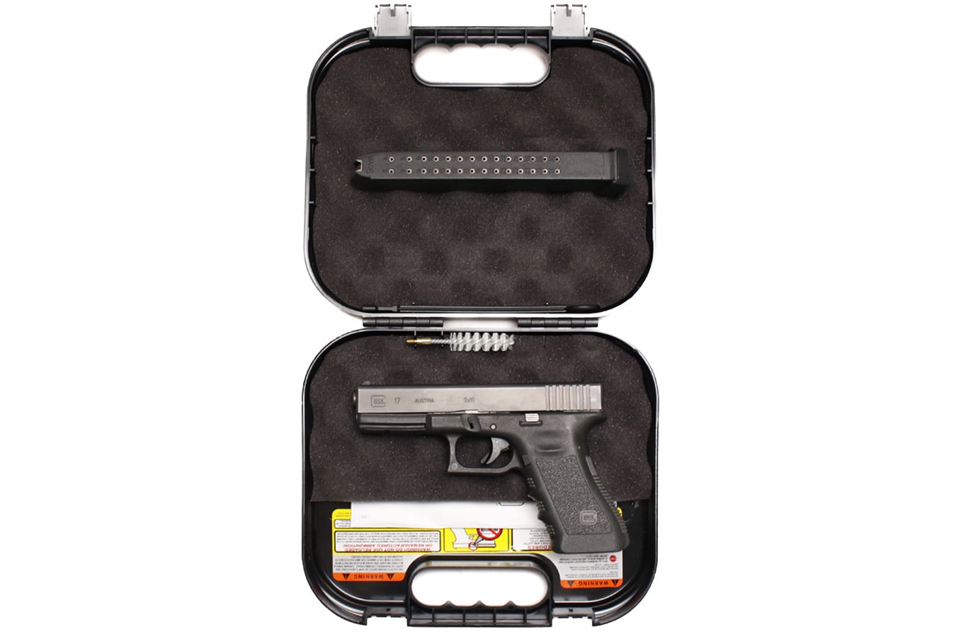 147493-default-l Glock 17 Gen 3 9mm Police Trade-In Pistol with Original Box and 31 Round Magazine