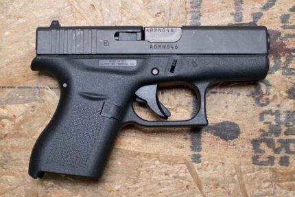 Glock 42 380ACP Police Trade-In Pistol (Magazine Not Included)