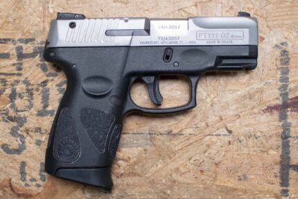 Taurus PT111 G2 Millennium 9mm Police Trade-In Pistol with Stainless Slide