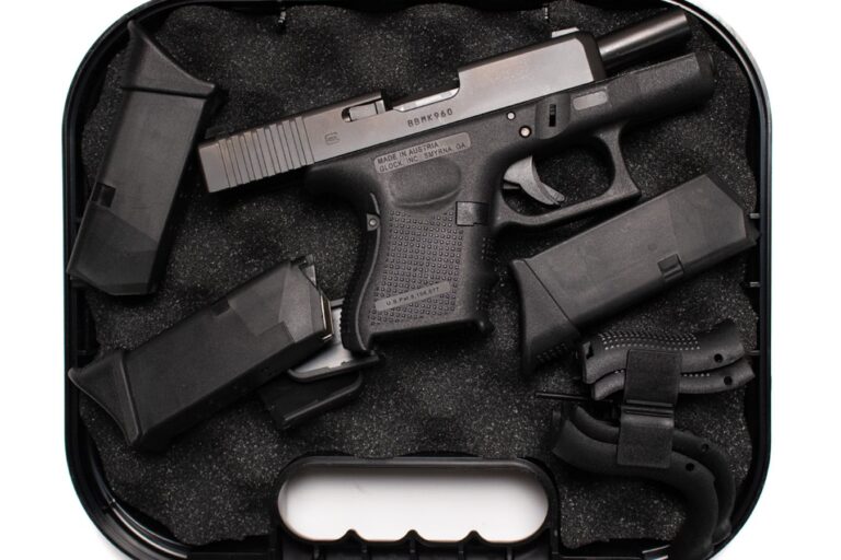 Glock 26 Gen 4 9mm Police Trade-In Pistol with Original Box and Three Magazines