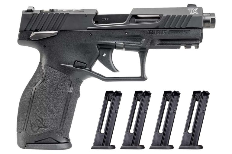 Taurus TX22 T.O.R.O. Gen 2 22LR Optic Ready Semi-Auto Pistol w/ 5 Total Magazines