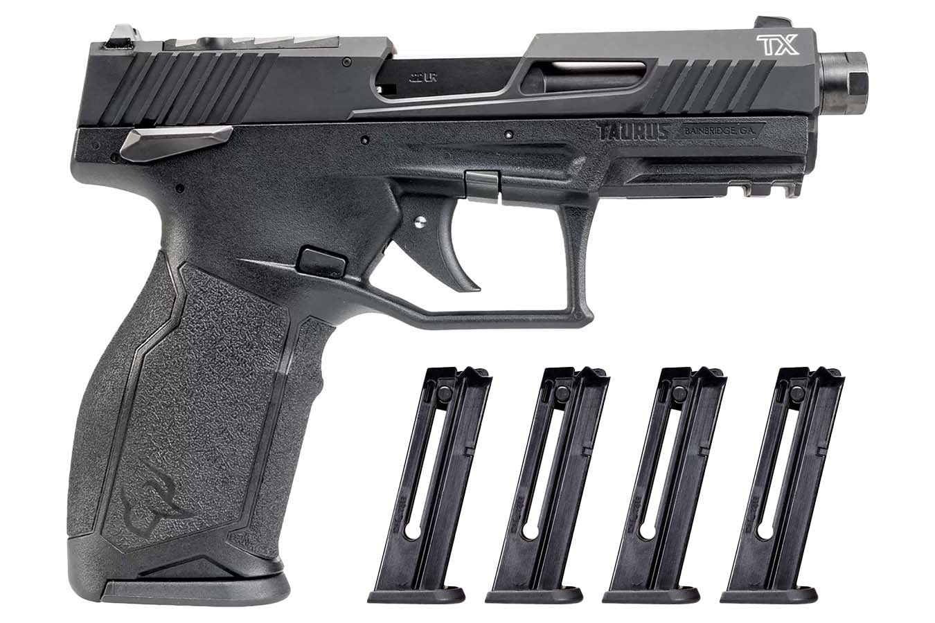 153329-default-l Taurus TX22 T.O.R.O. Gen 2 22LR Optic Ready Semi-Auto Pistol w/ 5 Total Magazines