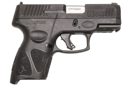 Taurus G3C 9mm Used Police Trade-in Pistol (Magazine Not Included)