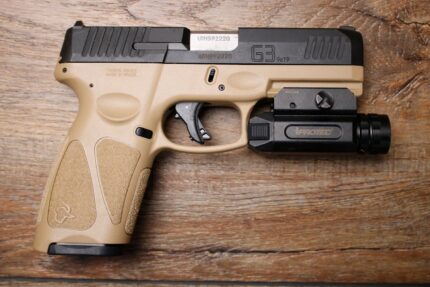 Taurus G3 9mm Police Trade-In Pistol with Flashlight