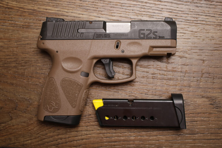 Taurus G2S 9mm Police Trade-In Pistol with FDE Frame