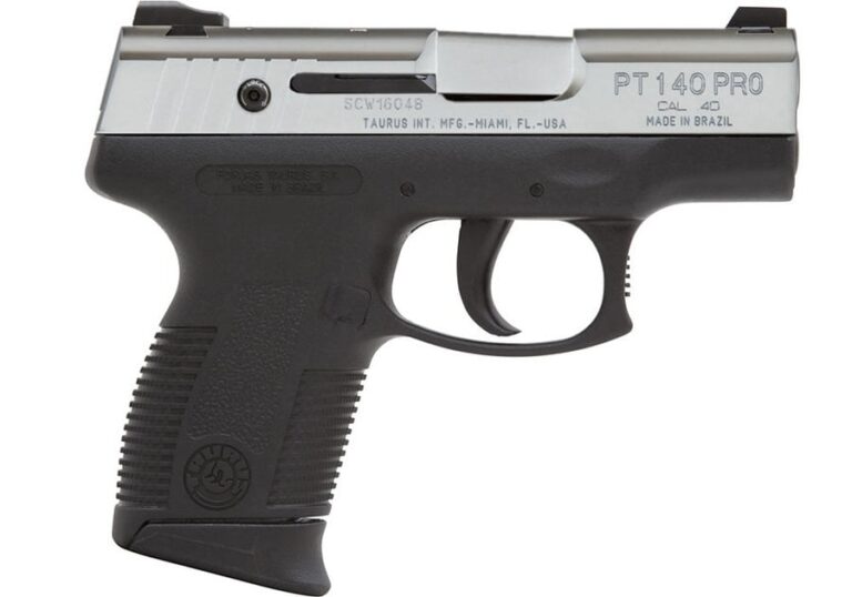 Taurus Millennium PT-140 40 S&W Stainless Steel Pistol