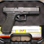 Glock 17 Gen 5 9mm Police Trade-In Pistol with Stippled Grip and Front Serrations