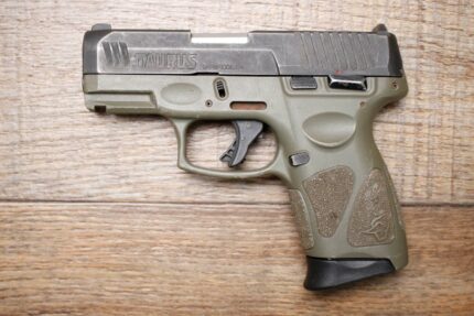 Taurus G3C 9mm Police Trade-In Pistol with OD Green Frame