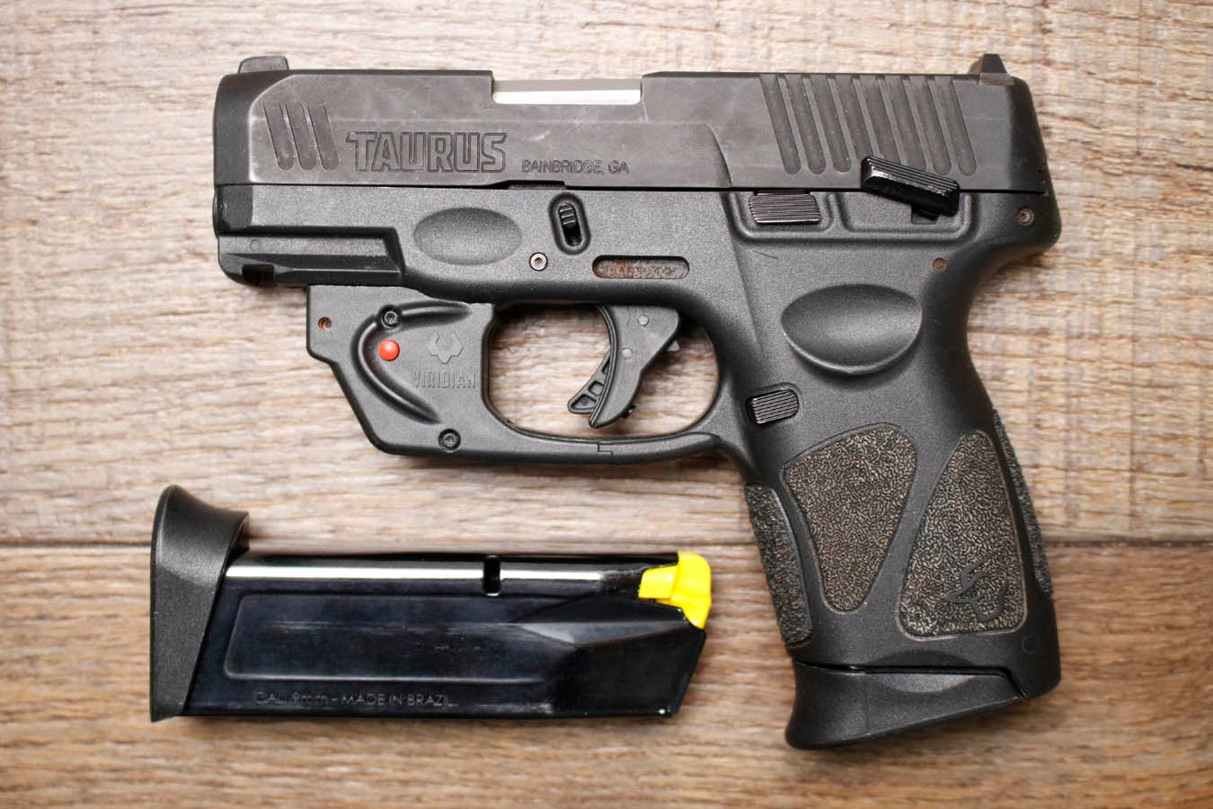 167597-default-l Taurus G3C 9mm Police Trade-In Pistol with Laser and Two Magazines