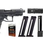 Taurus TX22 Gen 2 T.O.R.O. 22LR Optic Ready 5 Mag Bundle with Freedom Fingers FRT and JK 105 Versax Suppressor