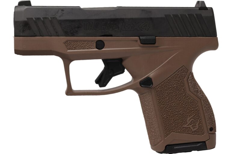 Taurus GX4 9mm Micro Compact Pistol with Brown Frame