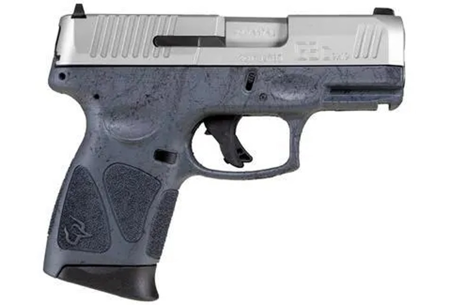 178726-default-l Taurus G3c 9mm Compact Pistol with Stainless Slide and Grey Splatter Frame