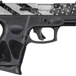 Taurus G3c 9mm Compact Pistol with Stainless American Flag Slide