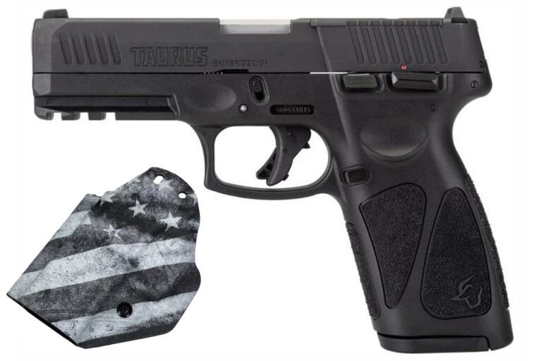 Taurus G3 T.O.R.O 9mm Full-Size Pistol with Mission First Tactical US Flag Holster