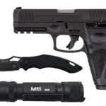 Taurus G3 9mm Full-Size Pistol with Folding Knife and Flashlight