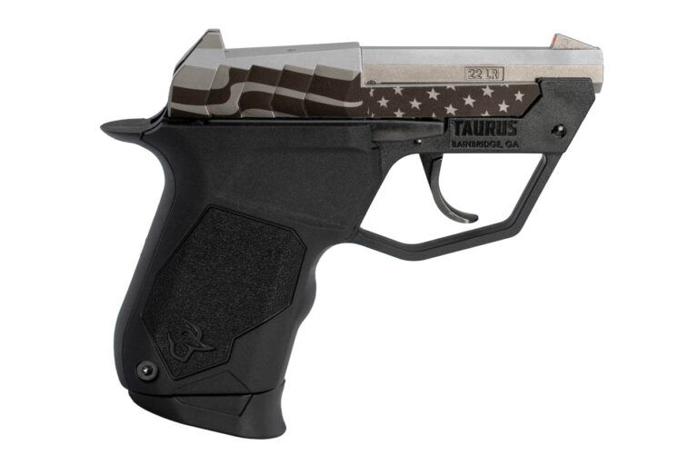 Taurus 22TUC 22LR Pistol with US Flag Slide