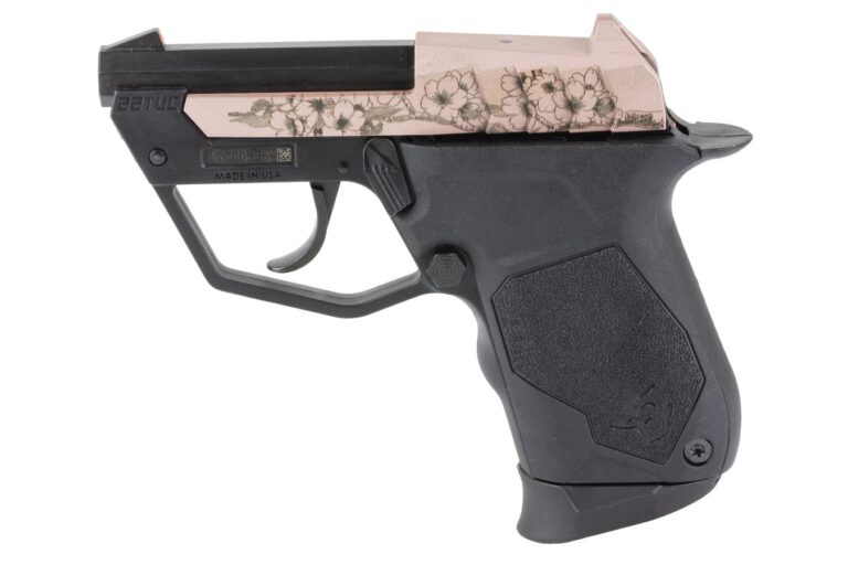 Taurus 22TUC 22LR Pistol with Cherry Blossom Slide