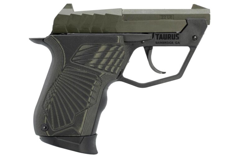 Taurus 22TUC 22LR Pistol with ODG Slide and G10 Grips