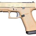 Glock 43x MOS 9mm Optic Ready Pistol with Coyote Dark Earth Finish