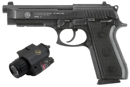 Taurus PT92 AF 9mm Semi Automatic Pistol with Laser/Light Combo