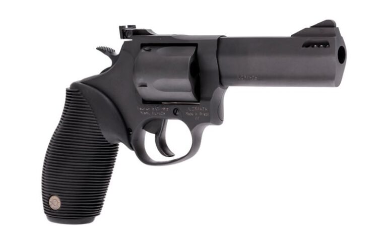 Taurus Tracker .44 Magnum Black Revolver (4-inch Barrel)