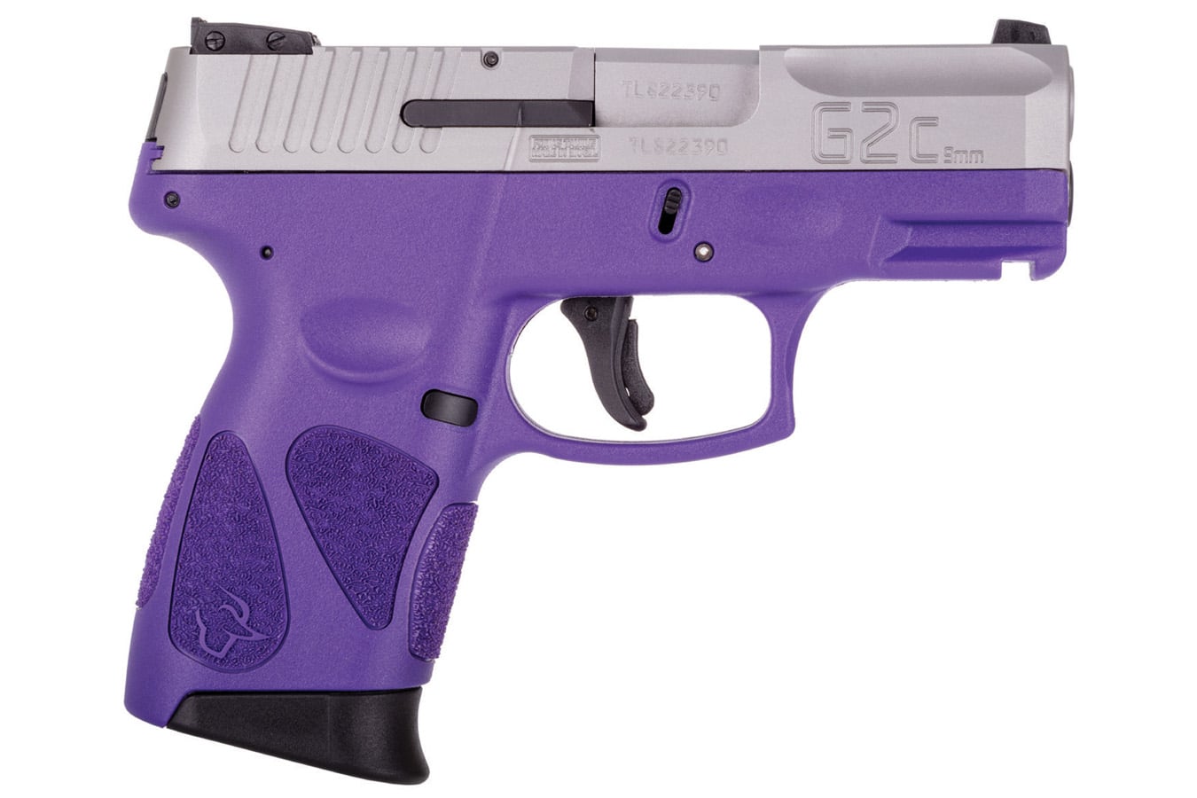 57754-default-l Taurus G2C 9mm Sub-Compact Pistol with Dark Purple Frame and Stainless Slide