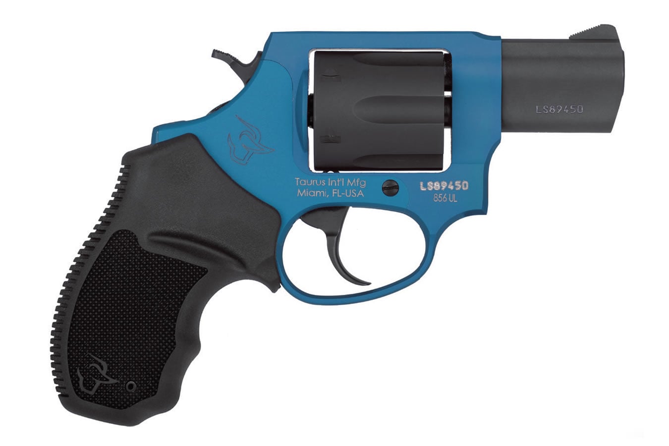59801-default-l Taurus 856 Ultra Lite 38 Special Revolver with Azure/Black Finish