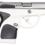Taurus Spectrum .380 Auto White/Stainless Pistol with Black Grips