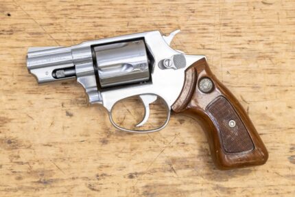 Taurus 85 38 Special Stainless Used Trade-in Revolver with Wood Grips