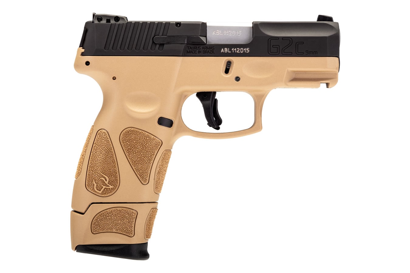 88928-default-l Taurus G2C 9mm Black/Tan Pistol with 17-Round Magazine