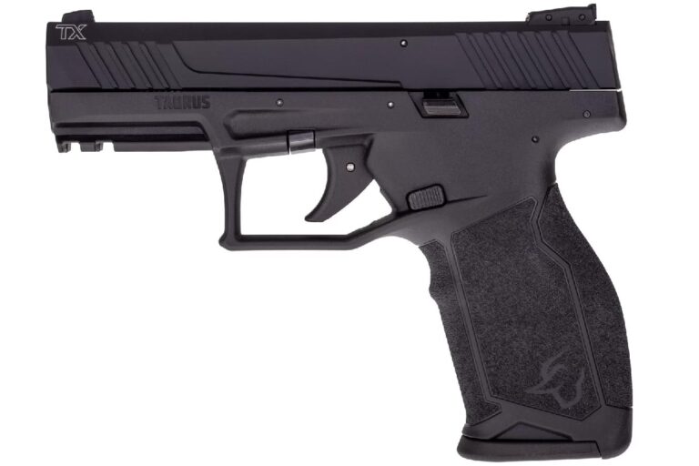 Taurus TX22 22LR Black Rimfire Pistol with No Manual Safety (10-Round Model)