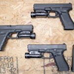Glock 17 Gen4 9mm Police Trade-In Pistols with Night Sights and TLR-1 Light (Fair Condition)