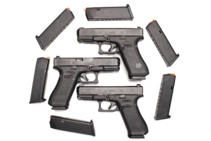 Glock 45 9mm Police Trade-In Pistols with Night Sights