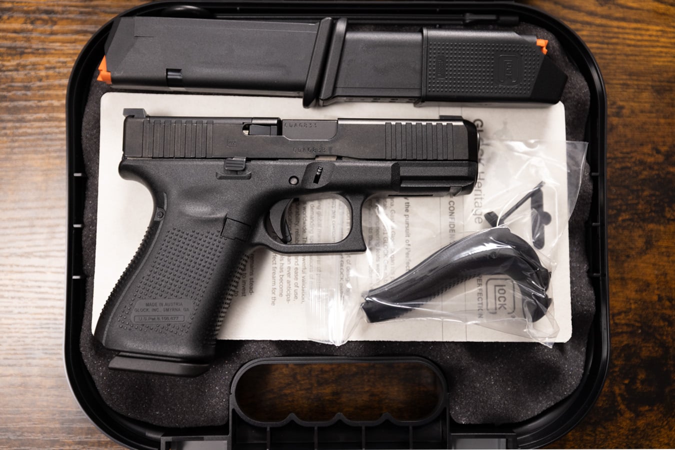 182680-default-l Glock 19 Gen 5 M.O.S. 9mm New in Box Optic Ready Police Trade-in Pistols