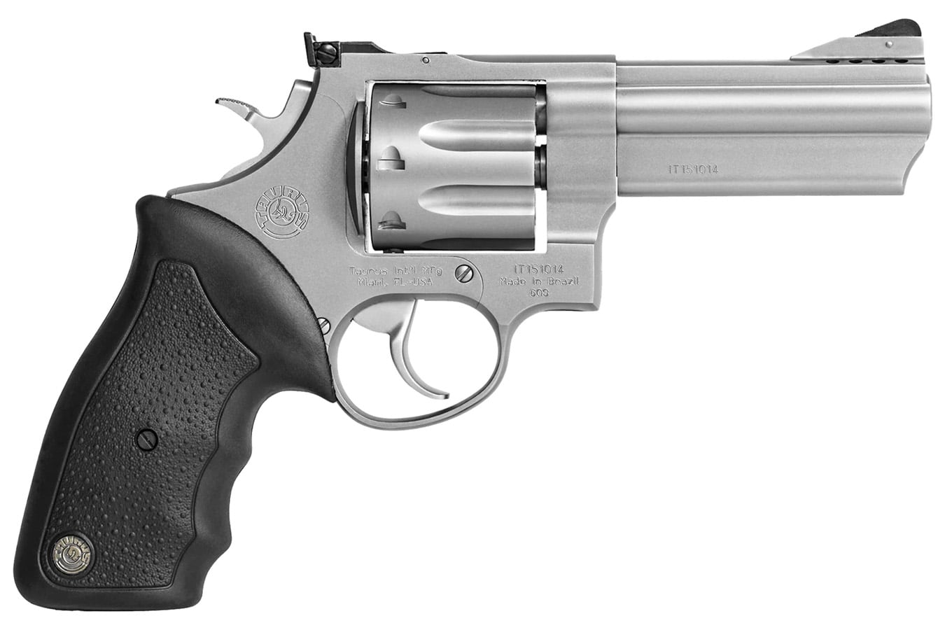 103011-default-l Taurus 608 357 Mag/38 Special Double-Action Revolver with Stainless Finish