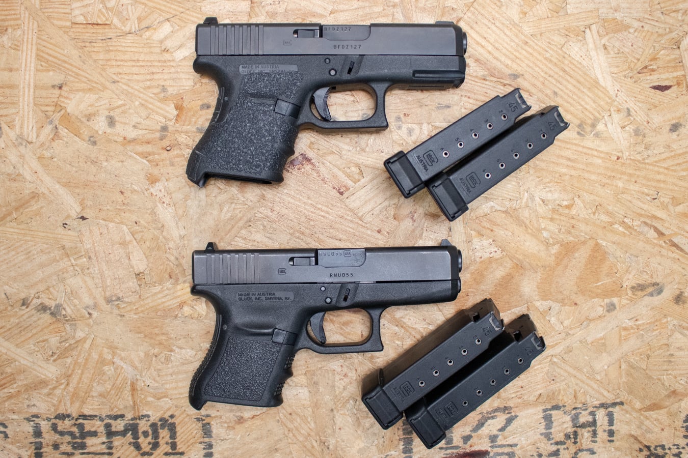 121293-default-l Glock Model 36 45ACP Police Trade-In Pistols (Good Condition)