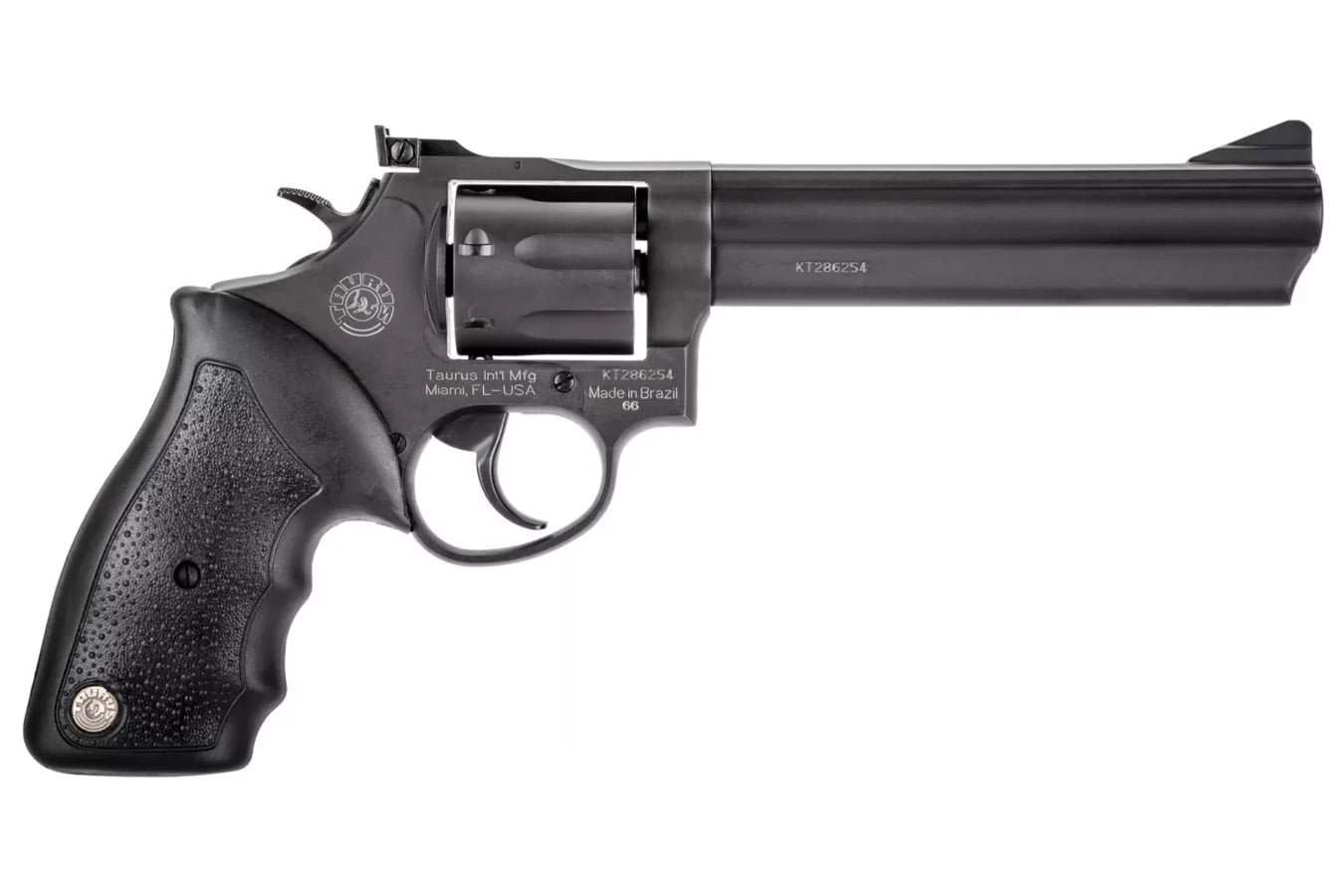 129182-default-l Taurus Model 66 .357 Magnum Matte Black Revolver (6-inch Barrel)
