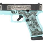 Glock G43X MOS 9mm Optic Ready Pistol w/ Blue Rose Finish