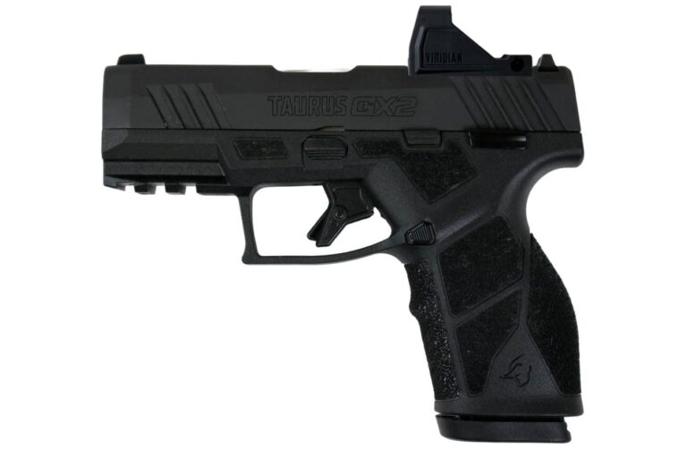Taurus TX2 T.O.R.O. Compact 9mm Semi-Auto Pistol with Viridian RFX-11 Green Dot Sight