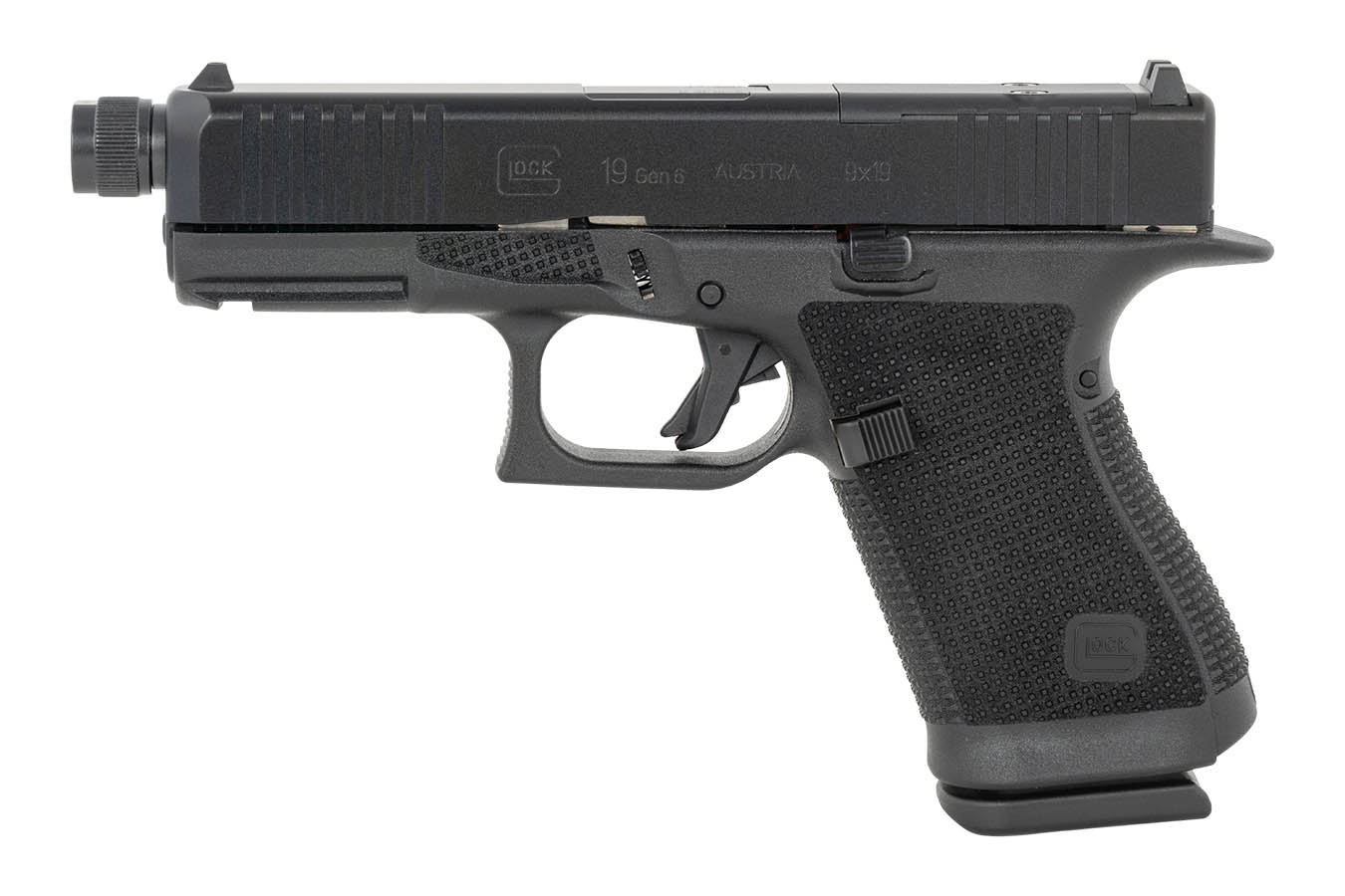 184568-default-l Glock 19 Gen6 9mm Optic Ready Pistol with Threaded Barrel